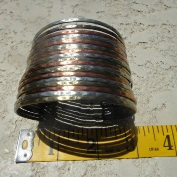 Large Big Chunky Bracelet Bangles Bracelet - Picture 5 of 7